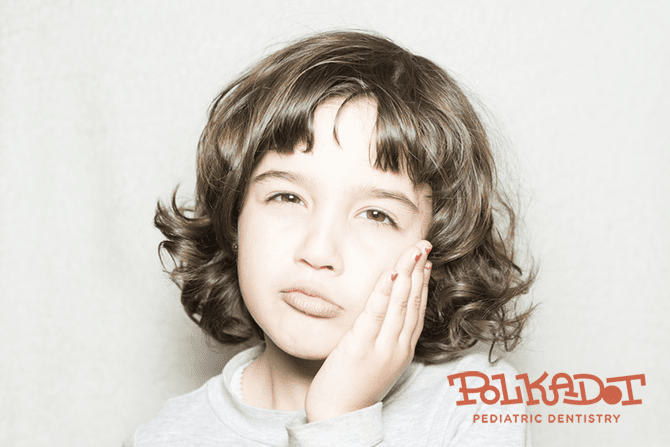 Child with toothache in Alpharetta